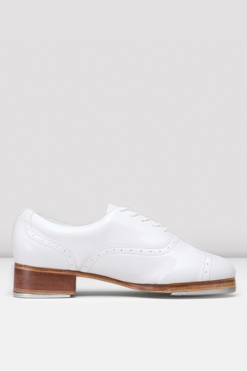 Ladies Jason Samuels Smith Tap Shoes, White Patent