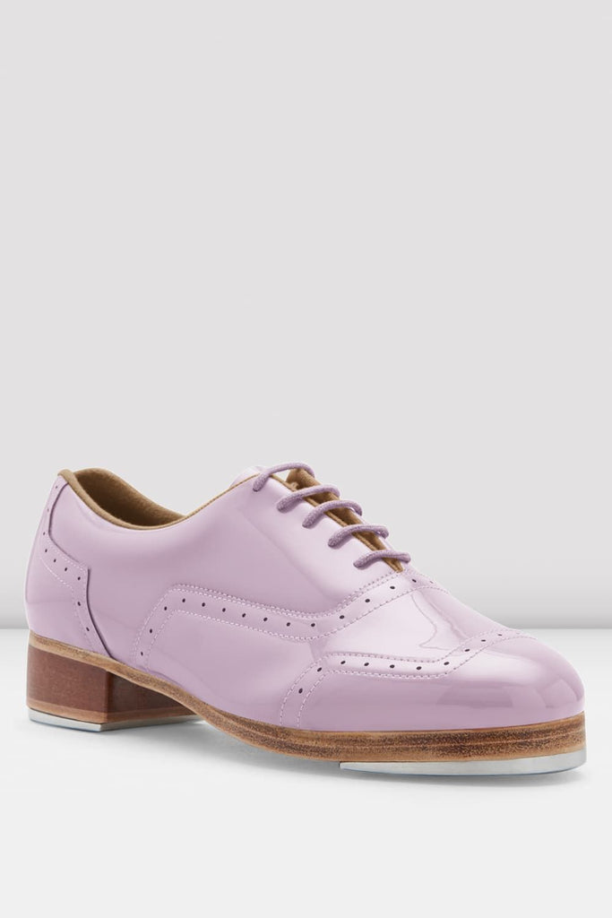 BLOCH Lilac Patent Jason Samuels Smith tap shoes side of shoe 