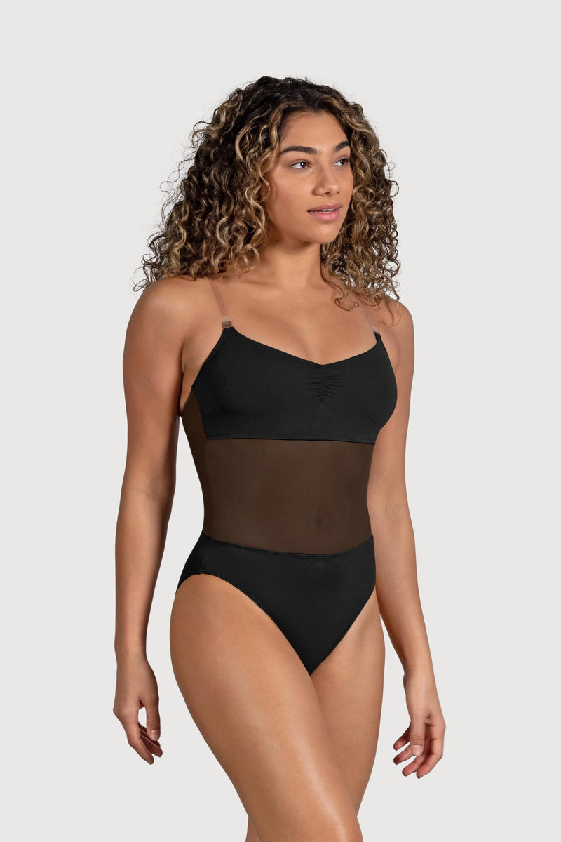 Ladies Cordelia Mesh Panel Bodysuit, Black – BLOCH Dance UK