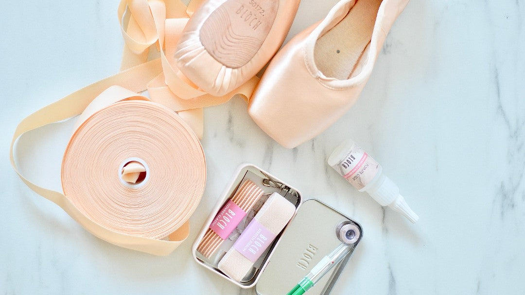 How to Sew Ribbons onto your Pointe Shoes