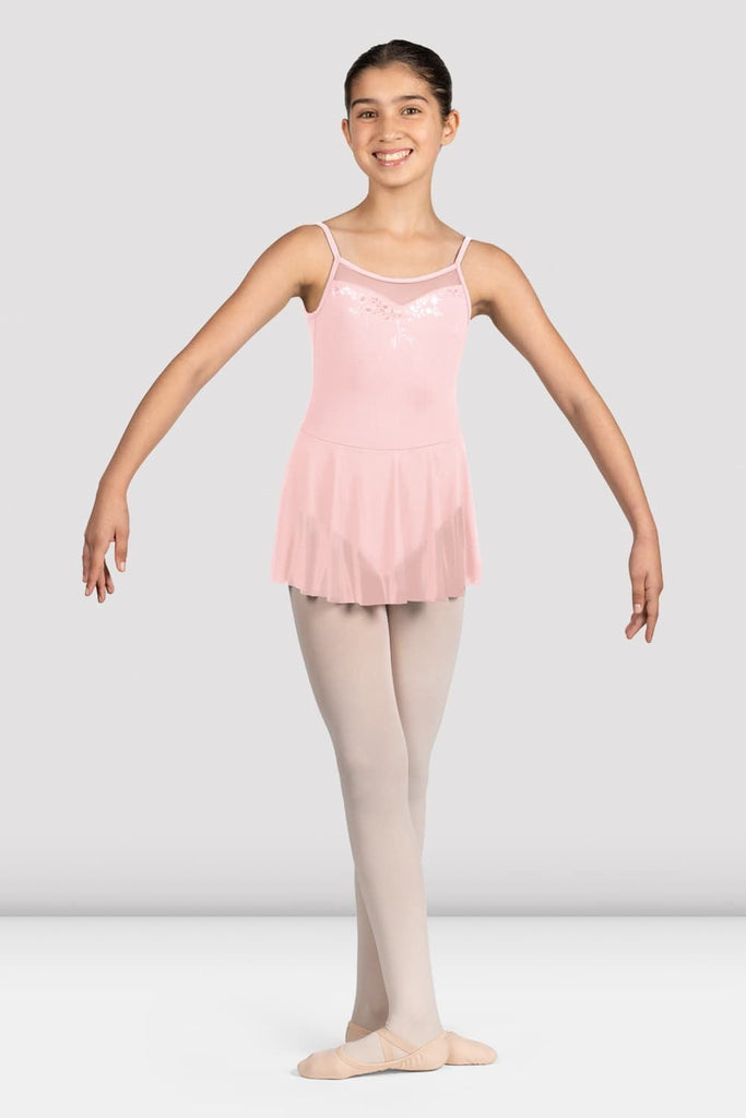 Girls Mirella Glow Girl Camisole Skirted Leotard - BLOCH UK