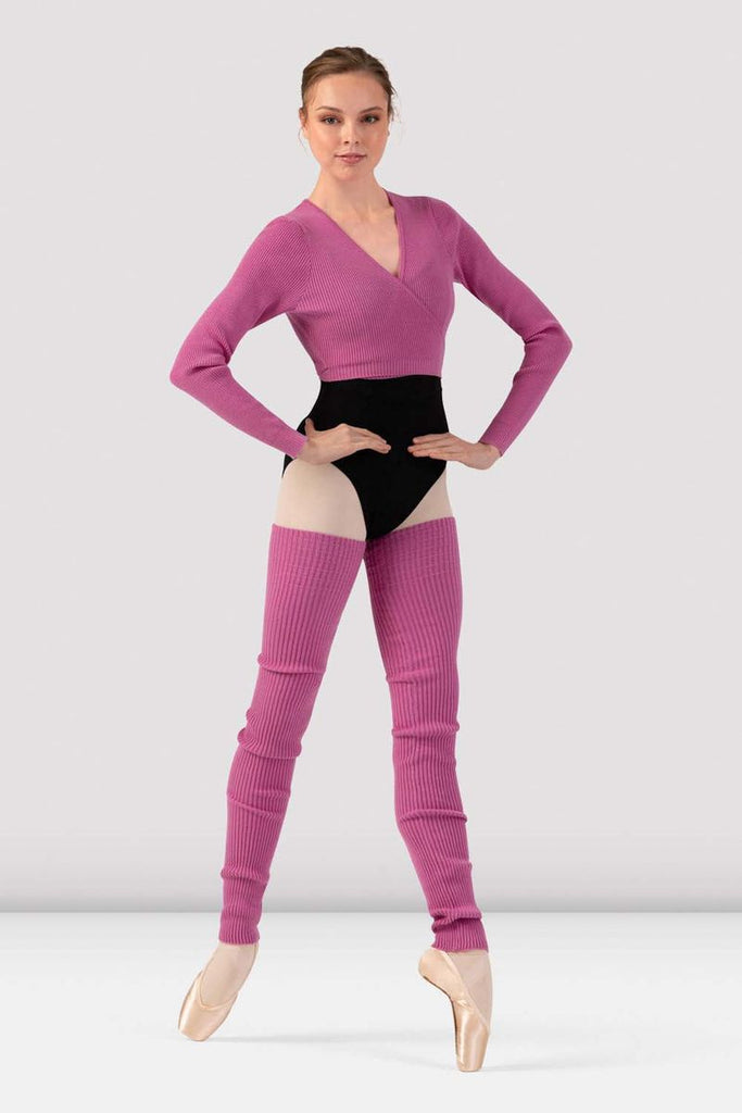 Ladies Celeste Knit Wrap Top - BLOCH UK