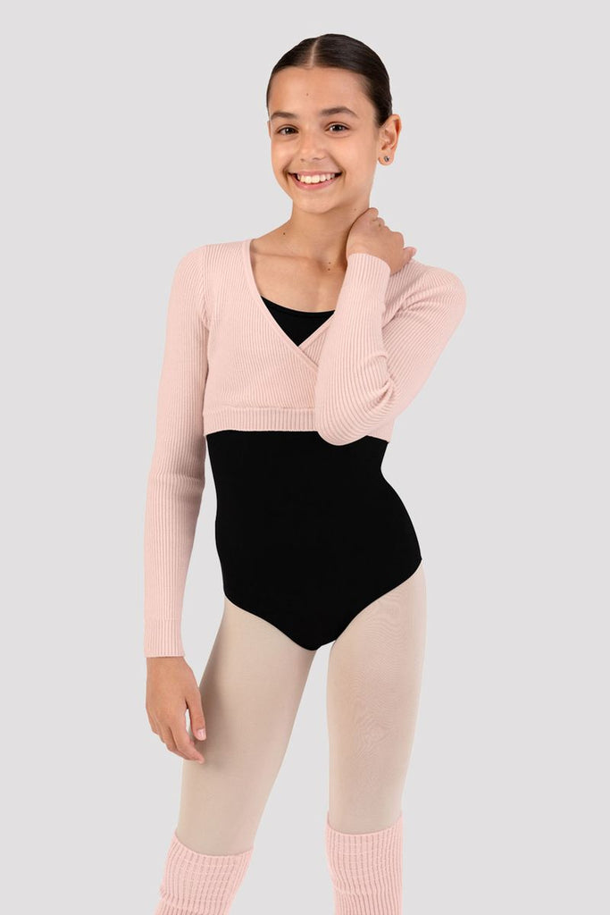 Girls Starling Knit Wrap Top - BLOCH UK