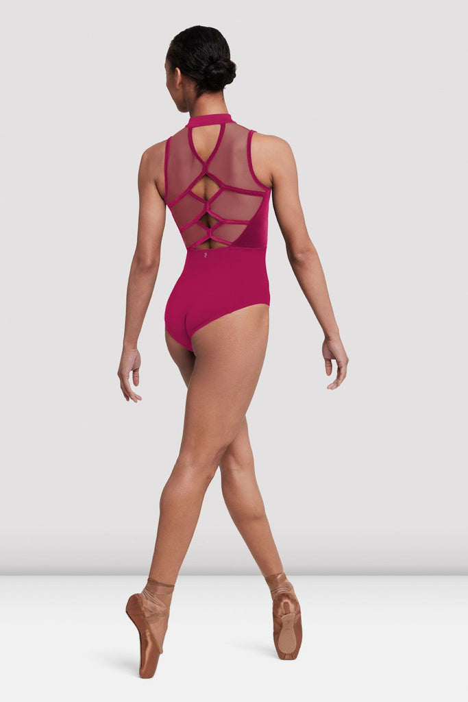 Ladies Elosie Zip Front Leotard - BLOCH UK