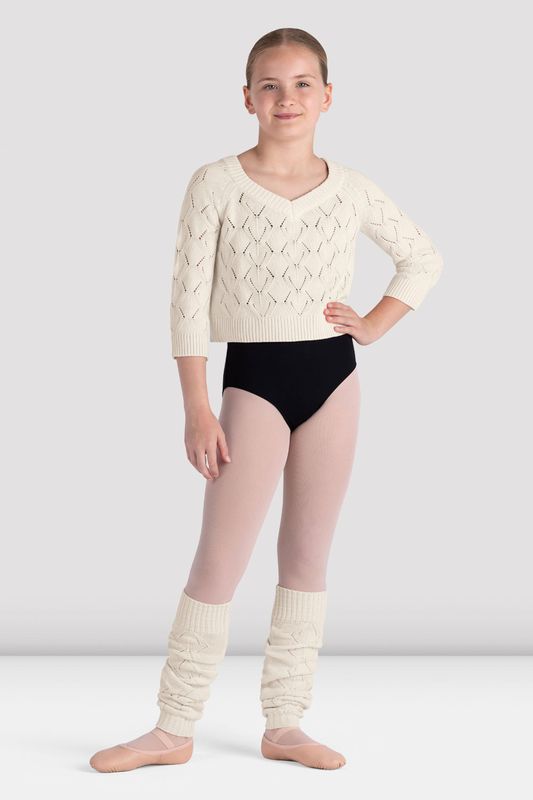 Girls Della Knit Leg Warmers - BLOCH UK