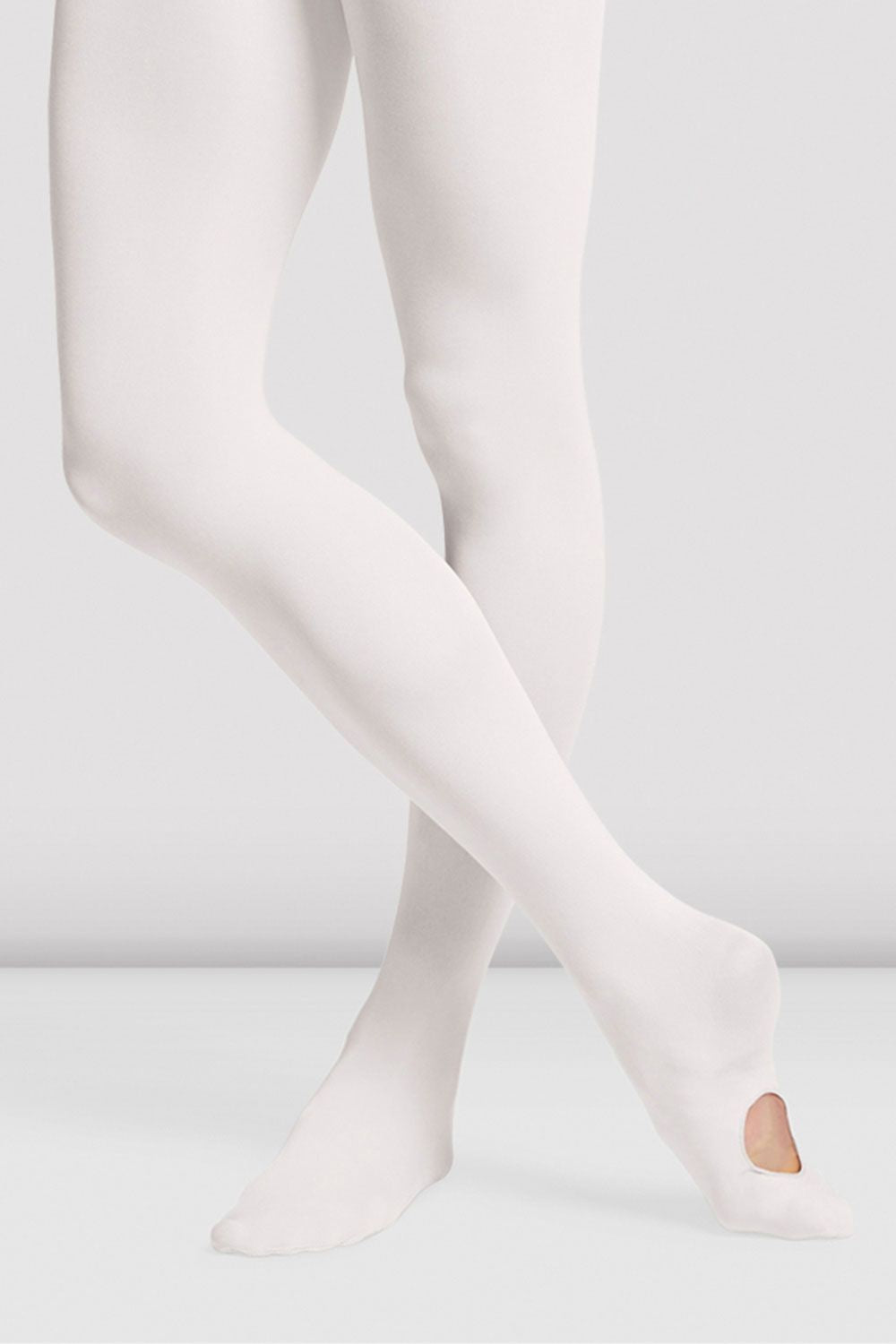 Ladies Convertible Tights, White – BLOCH Dance UK