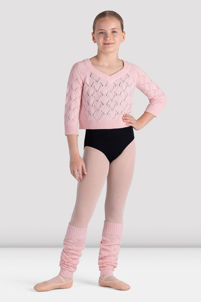 Girls Della Knit Leg Warmers - BLOCH UK