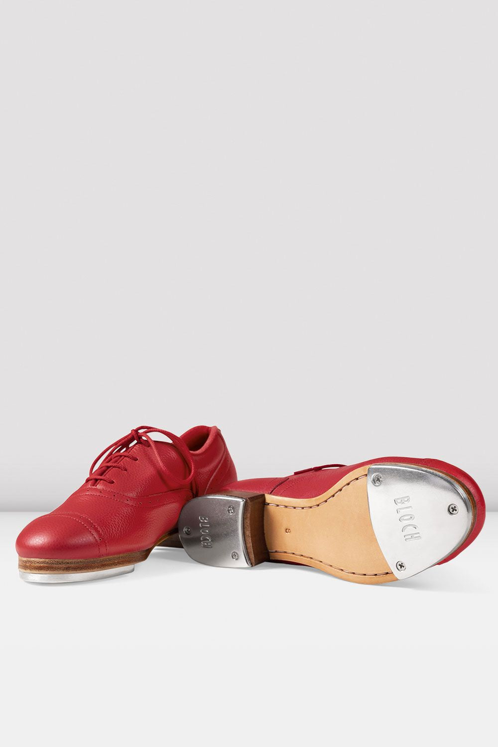 Ladies Jason Samuels Smith Tap Shoes, Red BLOCH Dance UK