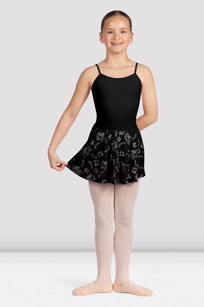 Girls Grace Floral Mesh Skirt - BLOCH UK