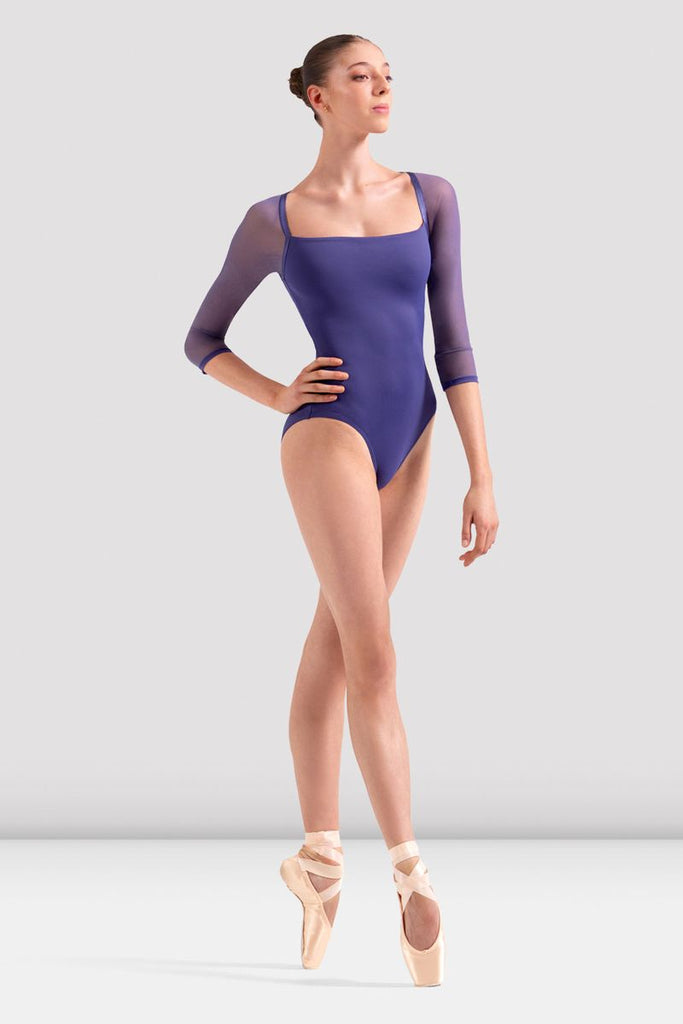 Ladies Arabesque 3/4 Sleeve Leotard - BLOCH UK