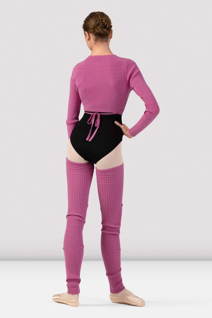 Ladies Celeste Knit Wrap Top - BLOCH UK