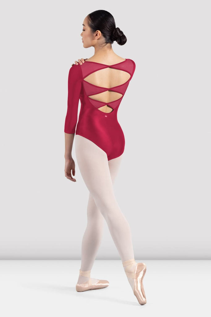 Ladies Mirella Glow 3/4 Sleeve Leotard - BLOCH UK