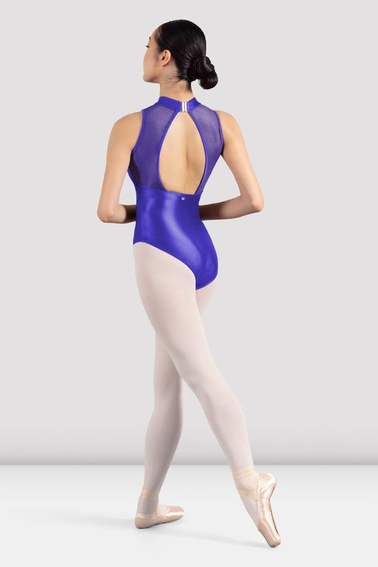 Ladies Mirella Glow Open Back Leotard - BLOCH EU