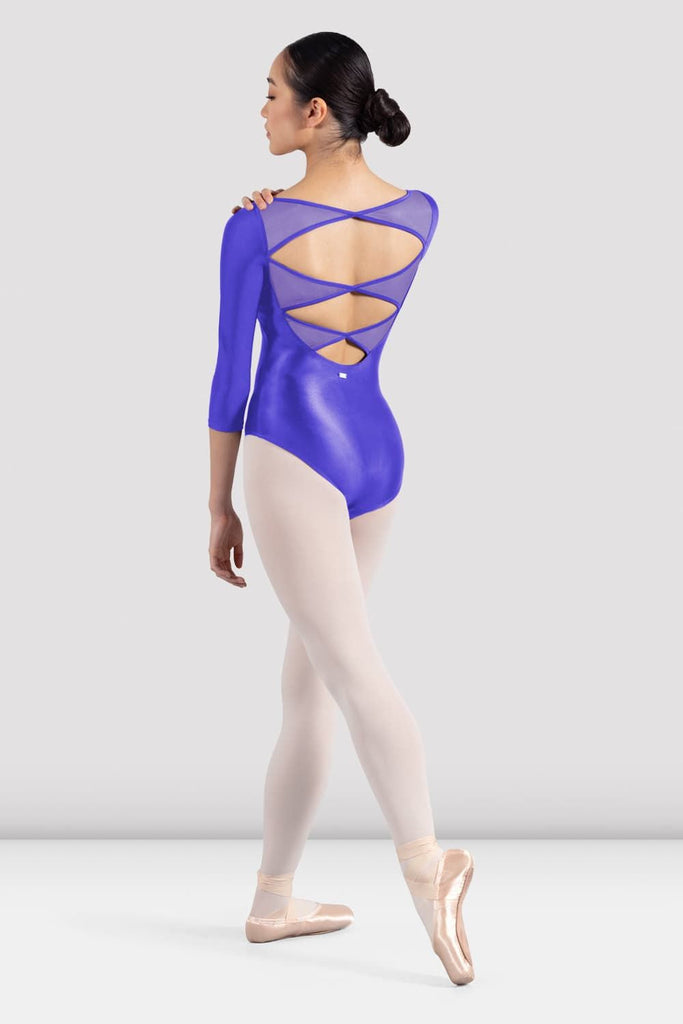 Ladies Mirella Glow 3/4 Sleeve Leotard - BLOCH EU