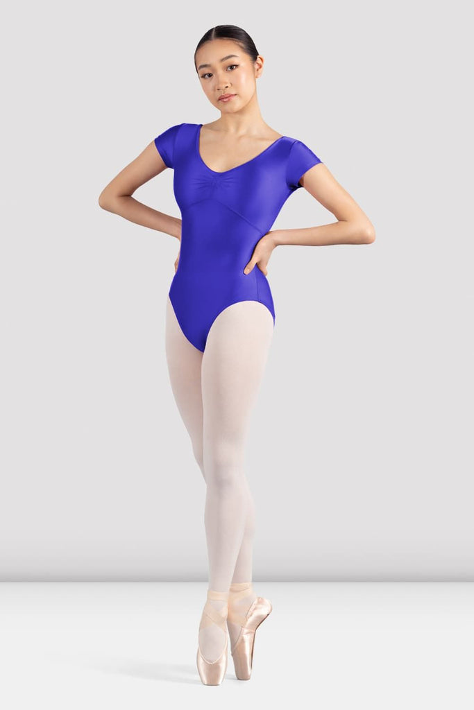 Ladies Mirella Glow Cap Sleeve Leotard - BLOCH UK