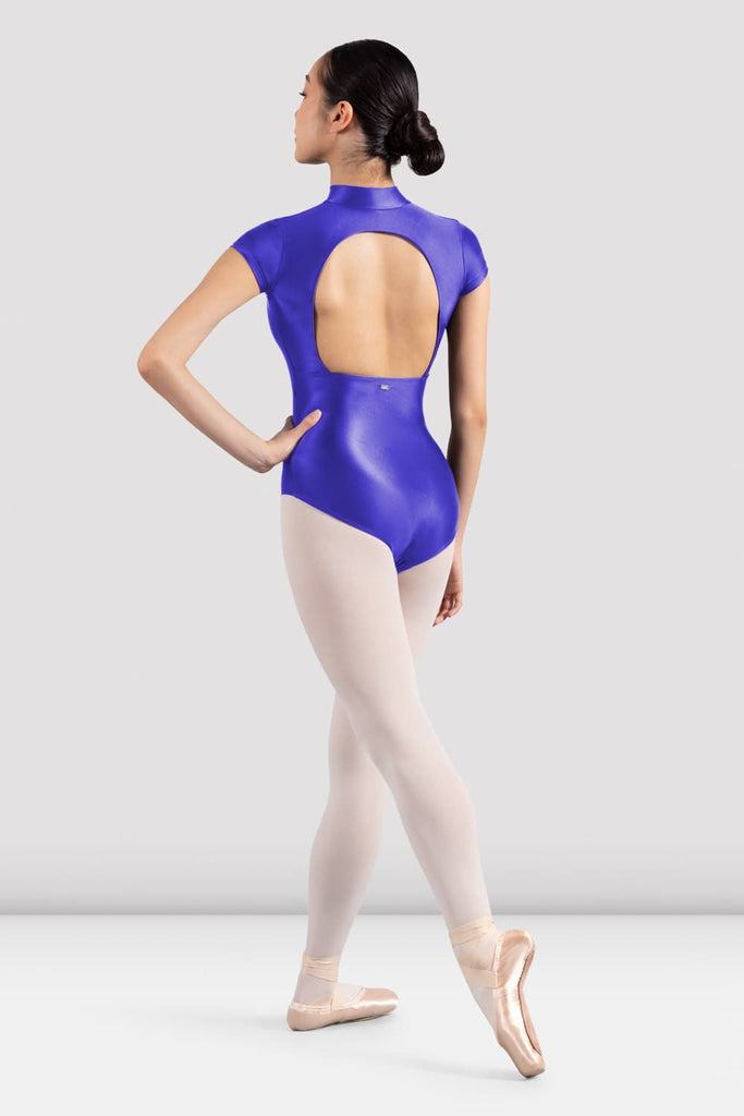 Ladies Mirella Glow Zip Front Leotard - BLOCH UK