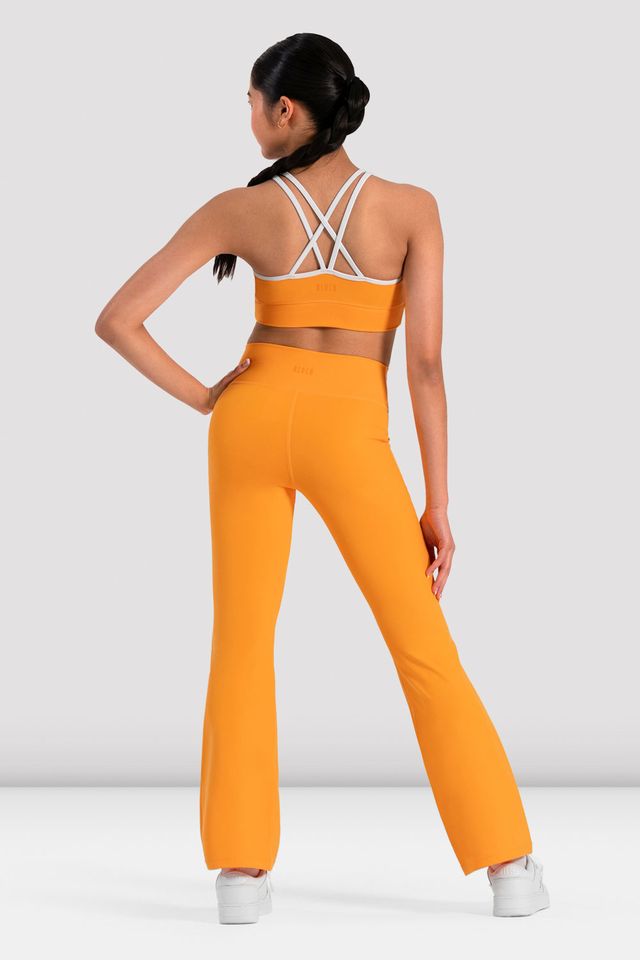 Girls Signature Flare Legging - BLOCH UK