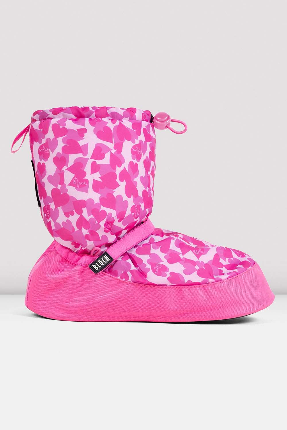Confetti Hearts Print Warm Up Booties