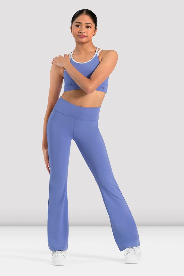 Girls Signature Flare Legging - BLOCH UK