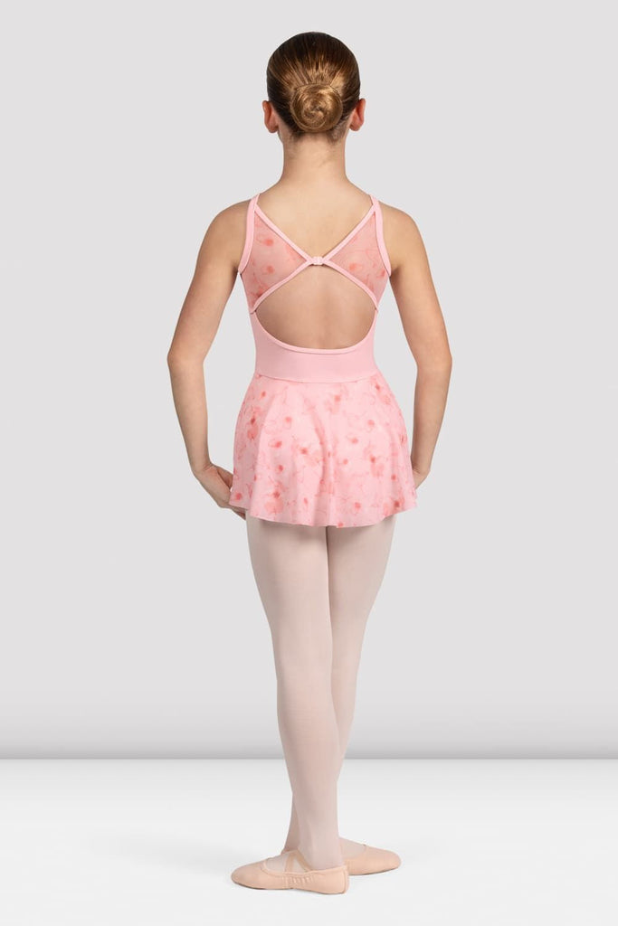 Girls Hazel Floral Camisole Skirted Leotard - BLOCH UK