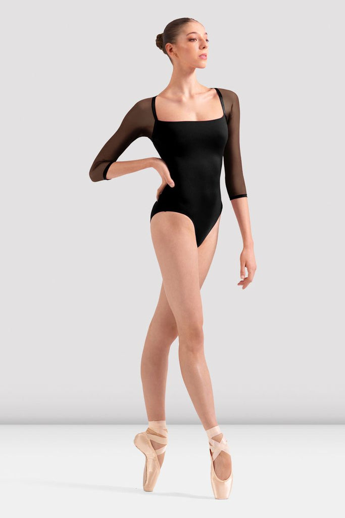 Ladies Arabesque 3/4 Sleeve Leotard - BLOCH UK