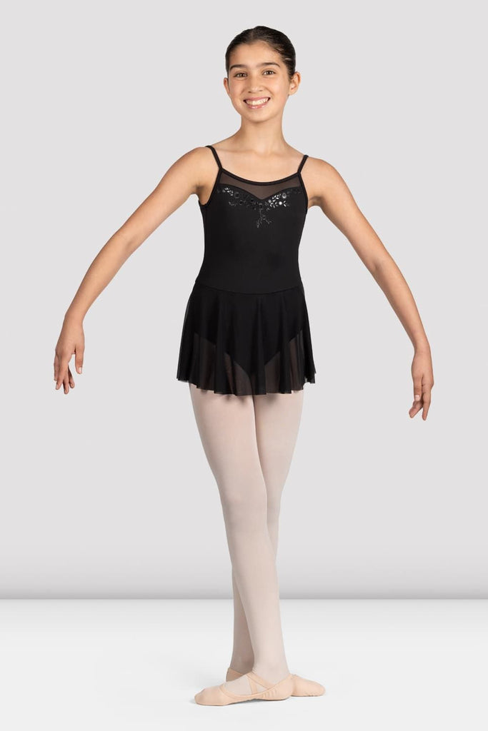 Girls Mirella Glow Girl Camisole Skirted Leotard - BLOCH UK