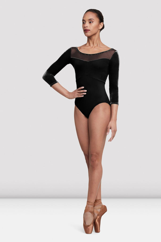 Ladies Indy 3/4 Sleeve Leotard - BLOCH UK