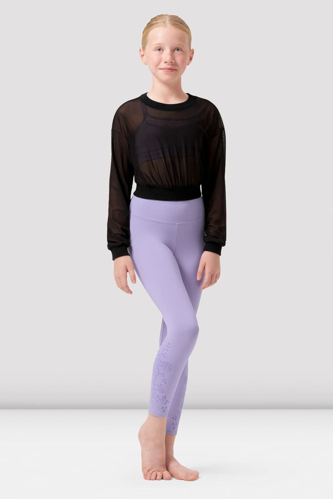 Girls Tammy Mesh Long Sleeve Top - BLOCH UK