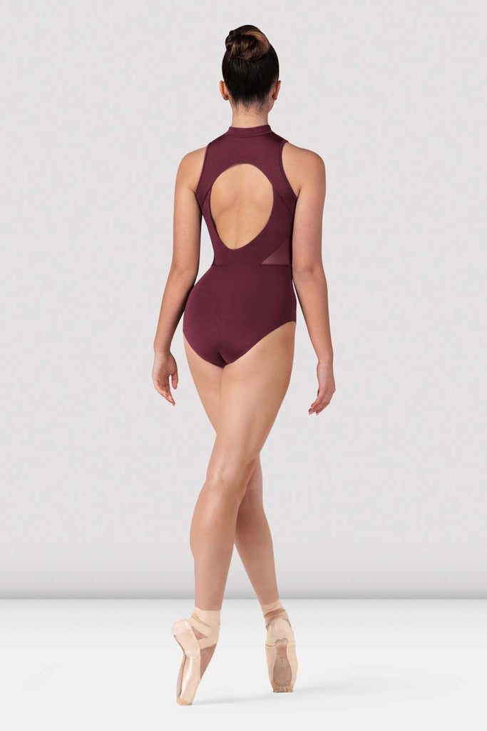 Ladies Celeste Zip Front Leotard - BLOCH UK