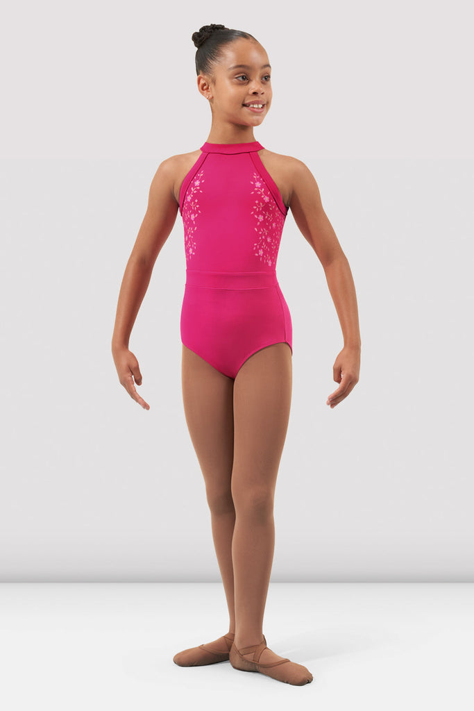 Girls Arianna Halter Leotard - BLOCH UK