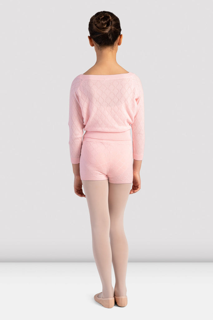 Girls Posie Knit Cropped Sweater - BLOCH US