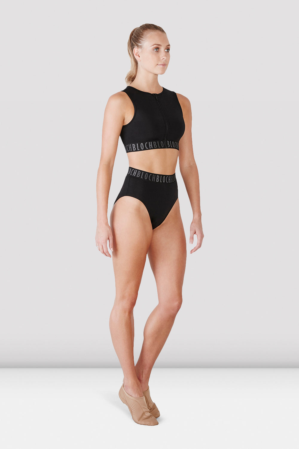 Remy Zip Front Crop Top