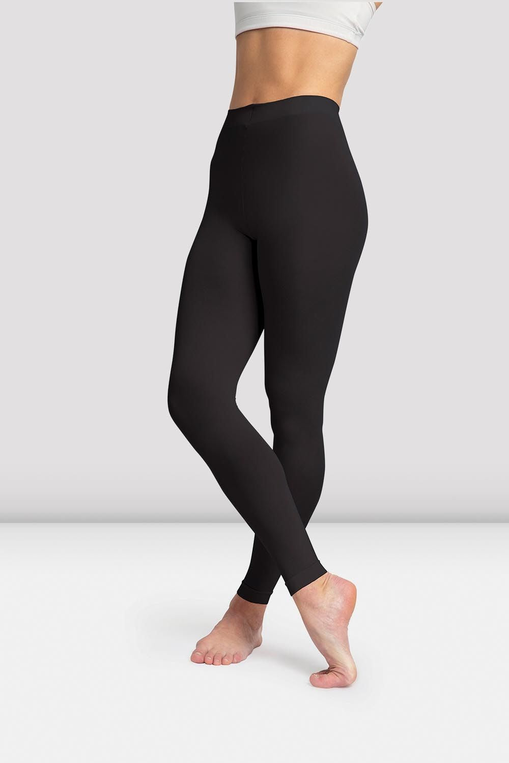 Ladies Contoursoft Footless Tights, Black – BLOCH Dance UK