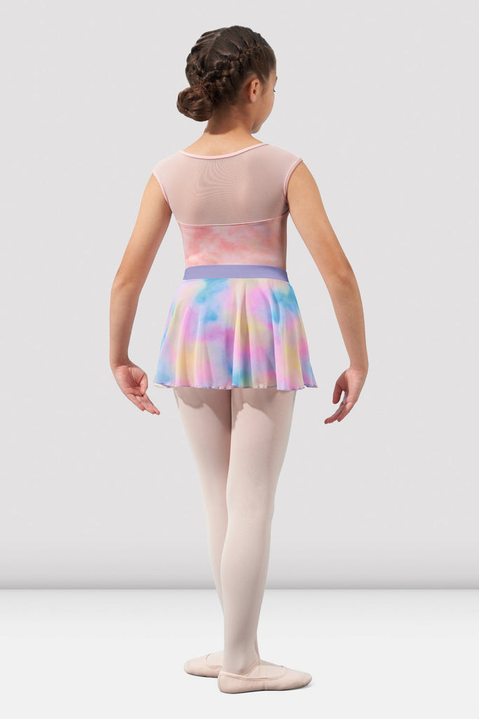Girls Mirella Watercolour Pull On Skirt - BLOCH UK