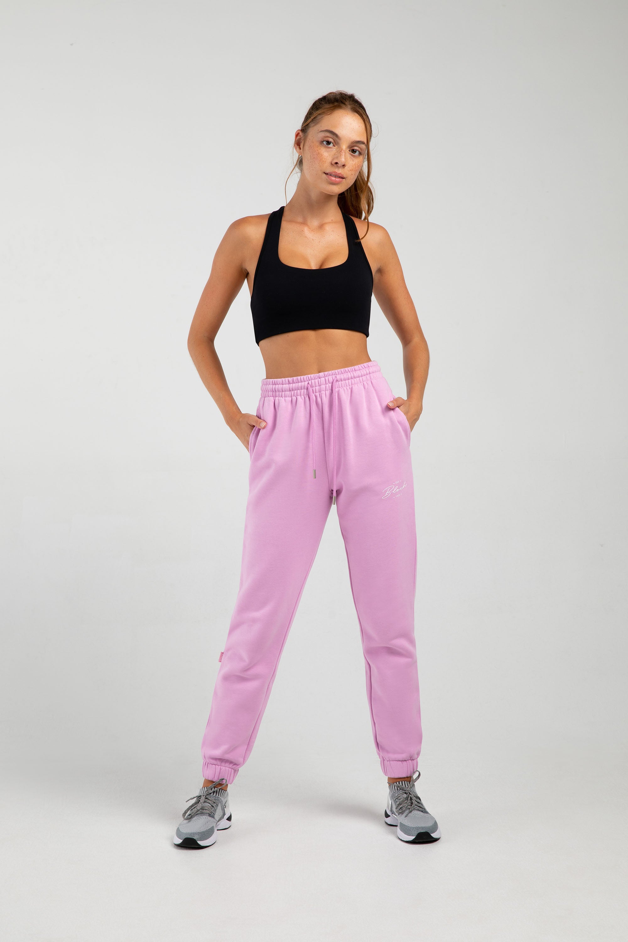 Off Duty High Waist Joggers, Pink BLOCH UK – BLOCH Dance UK