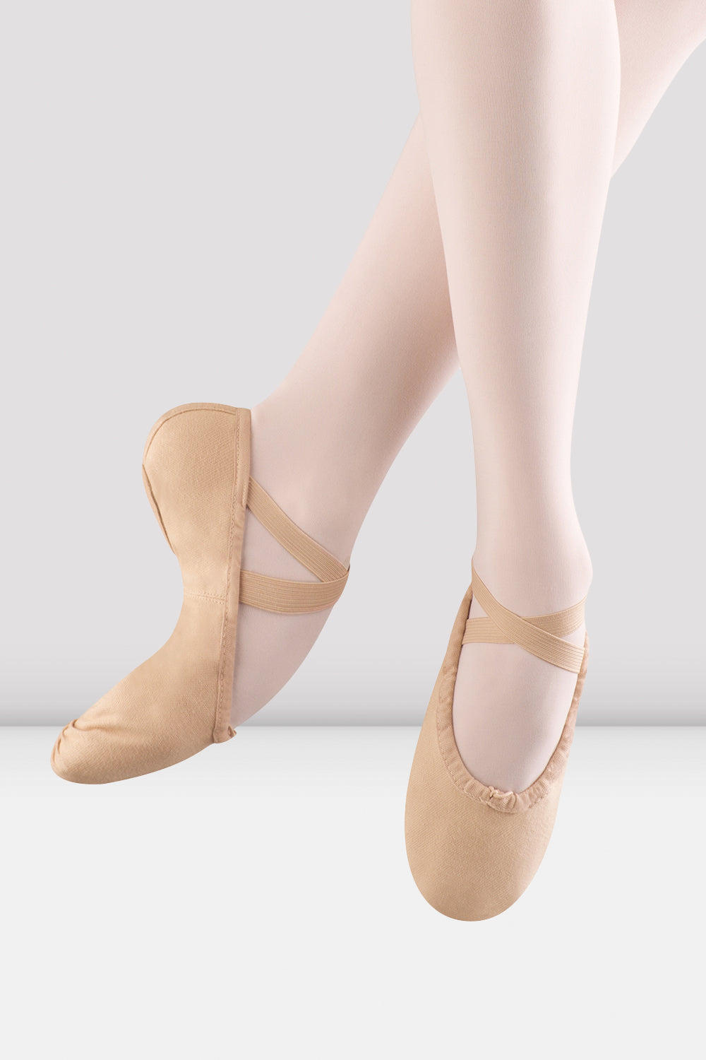 Ladies Pump Canvas Ballet Shoes, Light Sand – BLOCH Dance UK