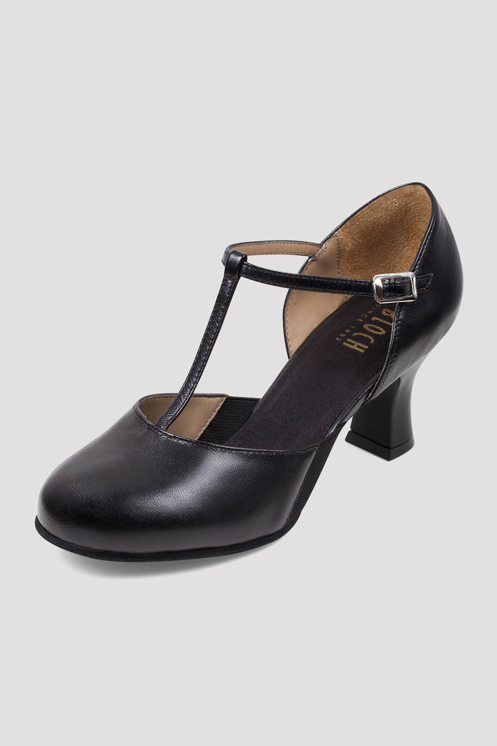 Ladies Split Flex Leather Character Shoes, Black – BLOCH Dance UK