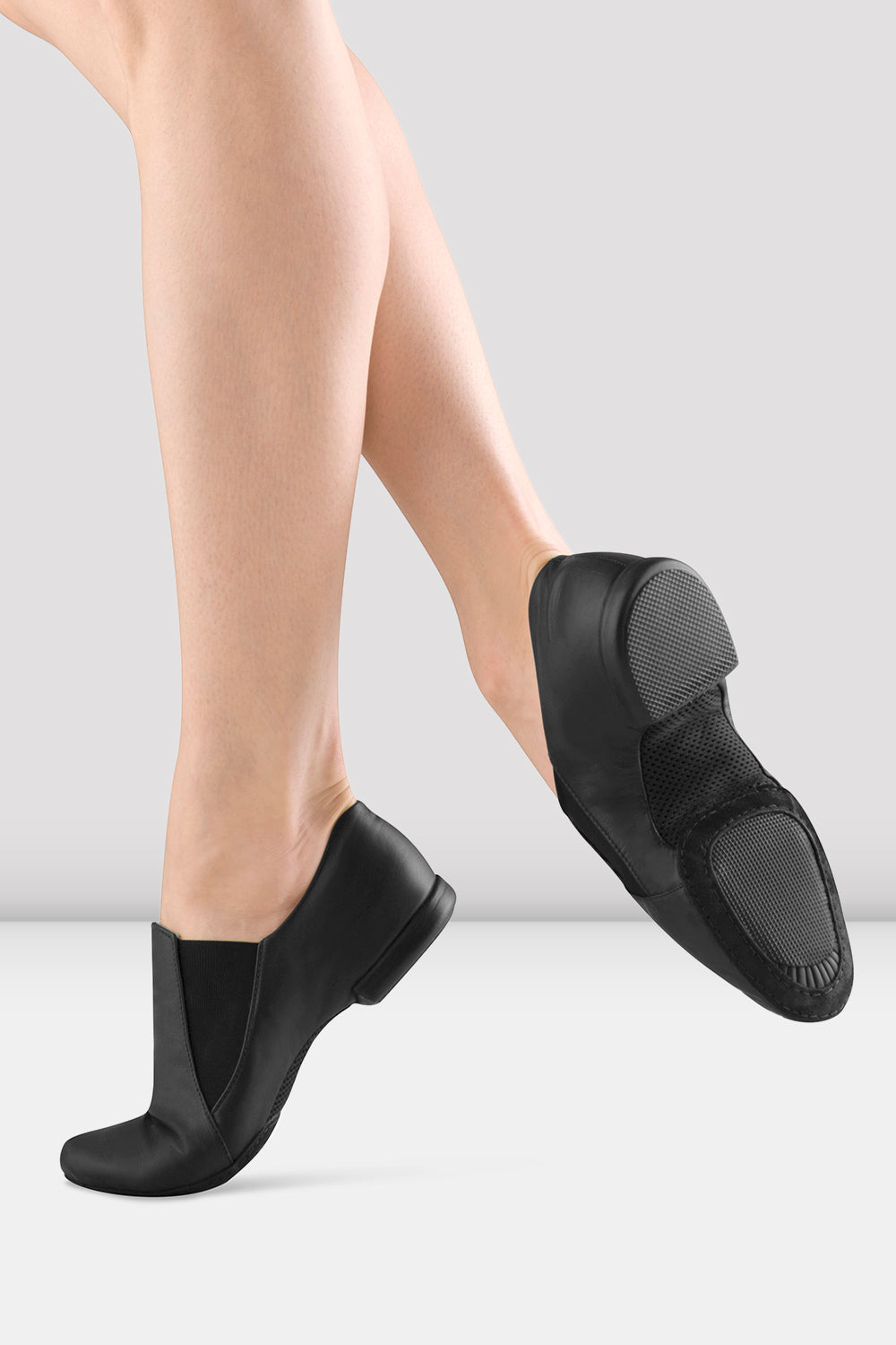 Ladies Enduro-Tech Leather Jazz Bootie, Black – BLOCH Dance UK