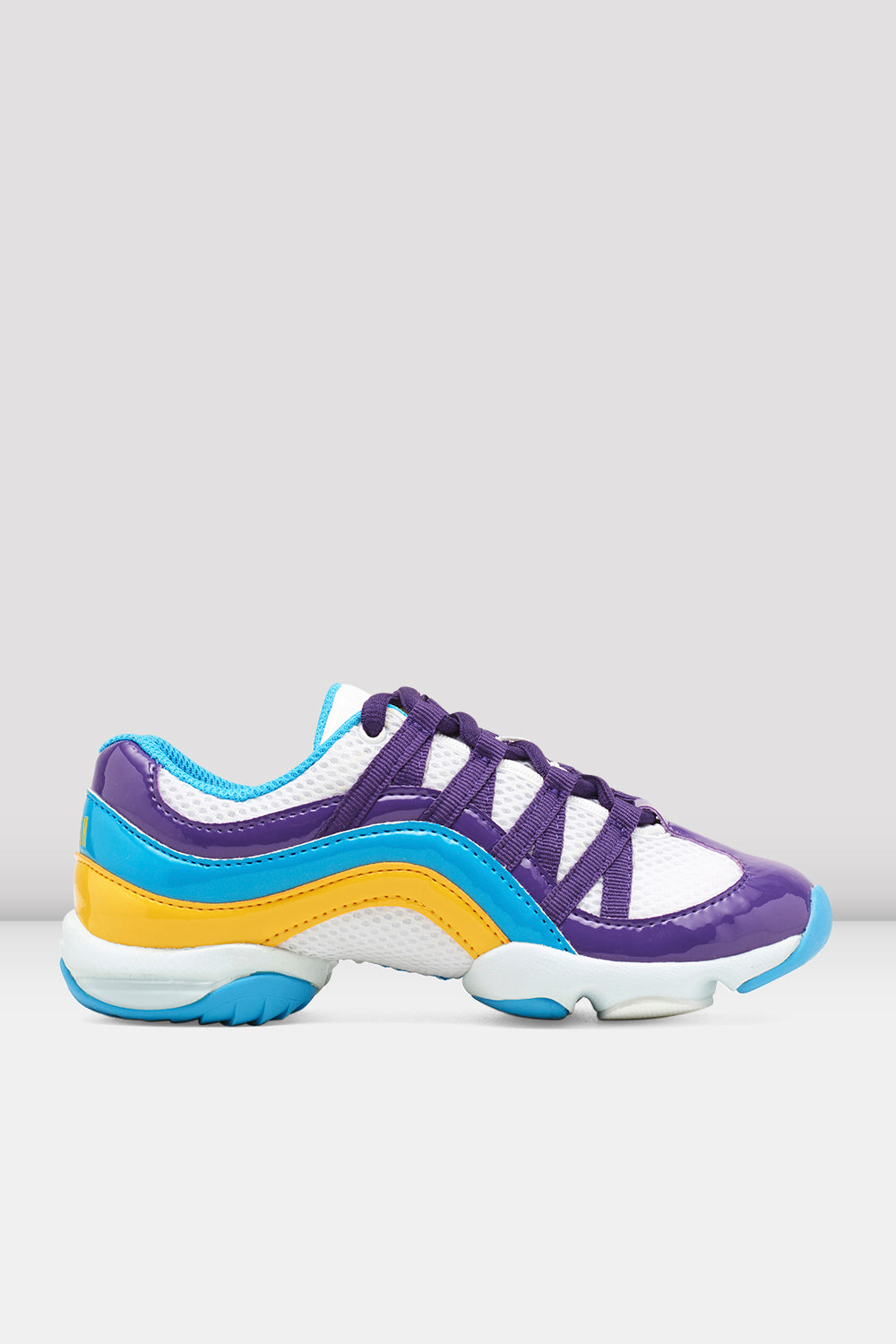Adult Wave Split Sole Dance Sneakers, Purple/Multi – BLOCH Dance UK
