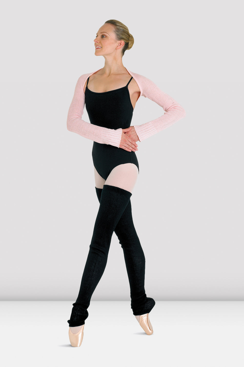 Ladies Lydia Long Sleeve Shrug, Light Pink – BLOCH Dance UK