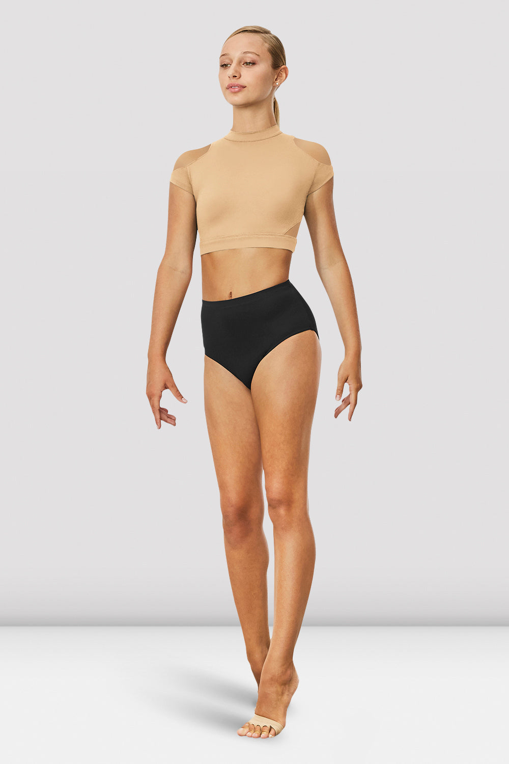 Hanae Cap Sleeve Crop Top