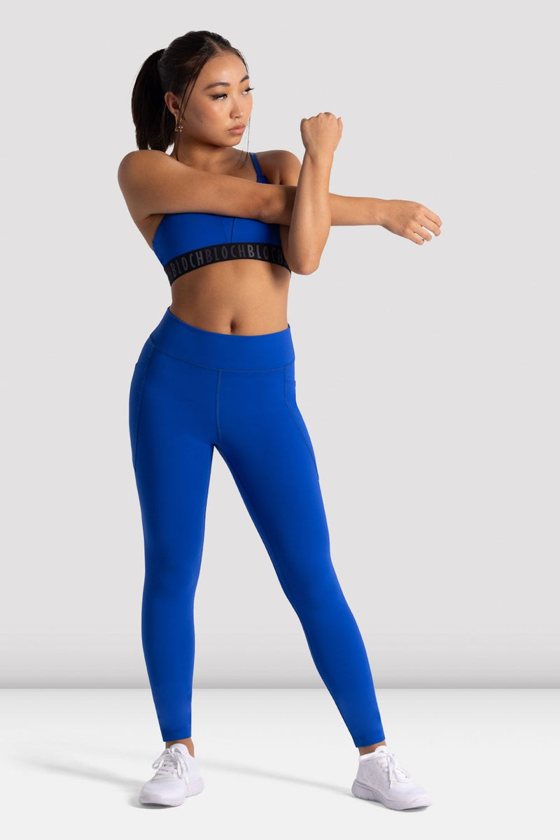 Girls Signature Full Length Legging, Blue – BLOCH Dance UK