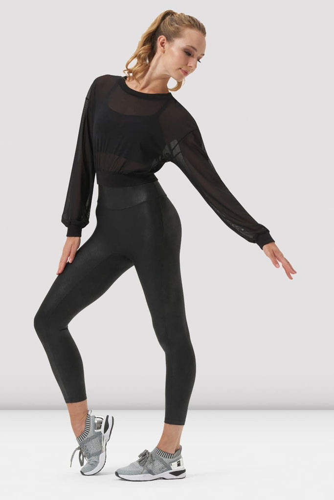 Ladies Remi Mesh Long Sleeve Top - BLOCH UK