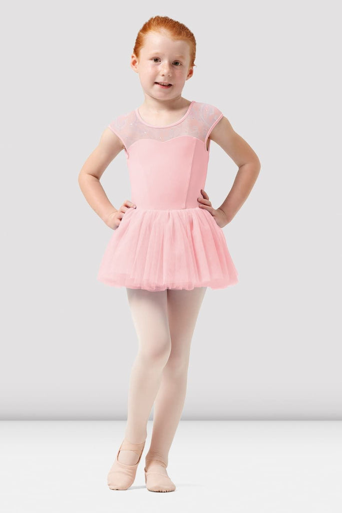 Girls Mirella Paisley Cap Sleeve Tutu Dress - BLOCH UK